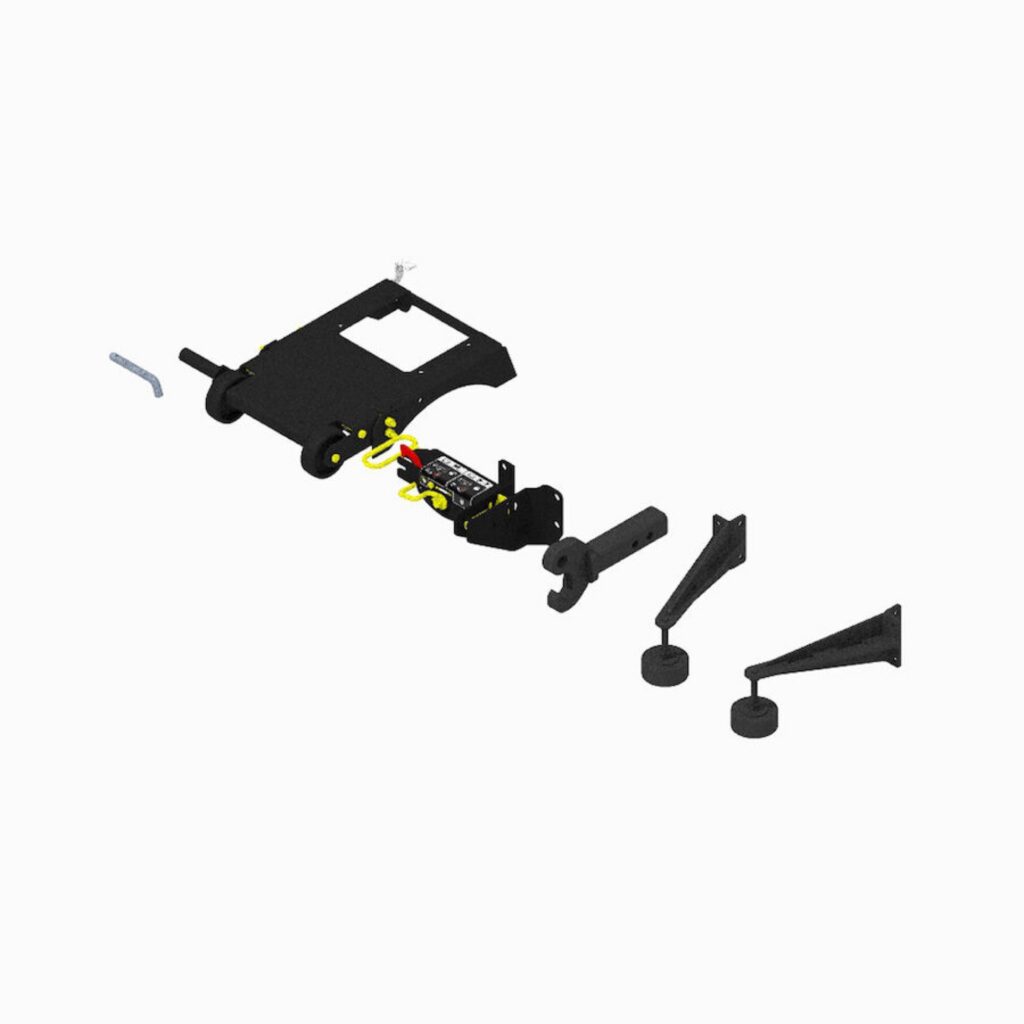 BOSS TGS Slide-In 2″ Hitch Attachment