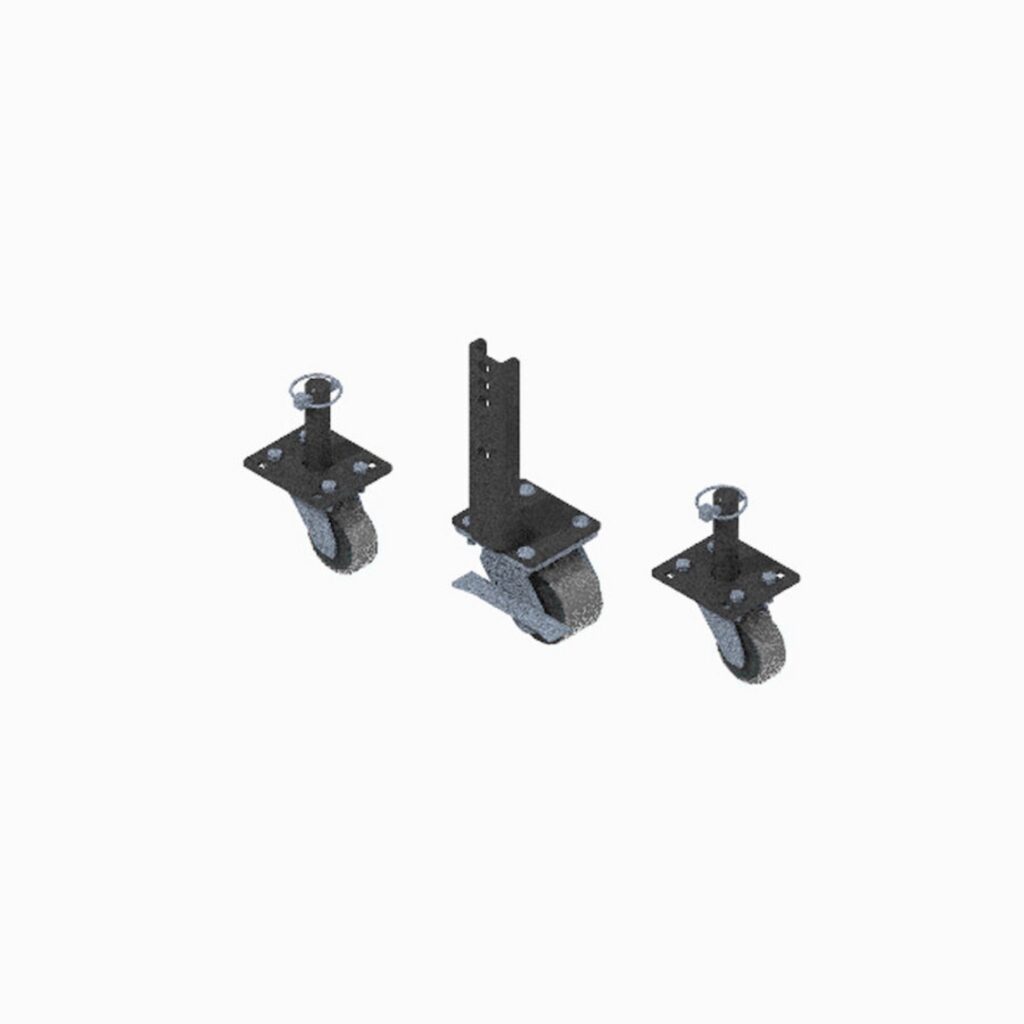 BOSS Straight-Blade Caster Dolly Kit