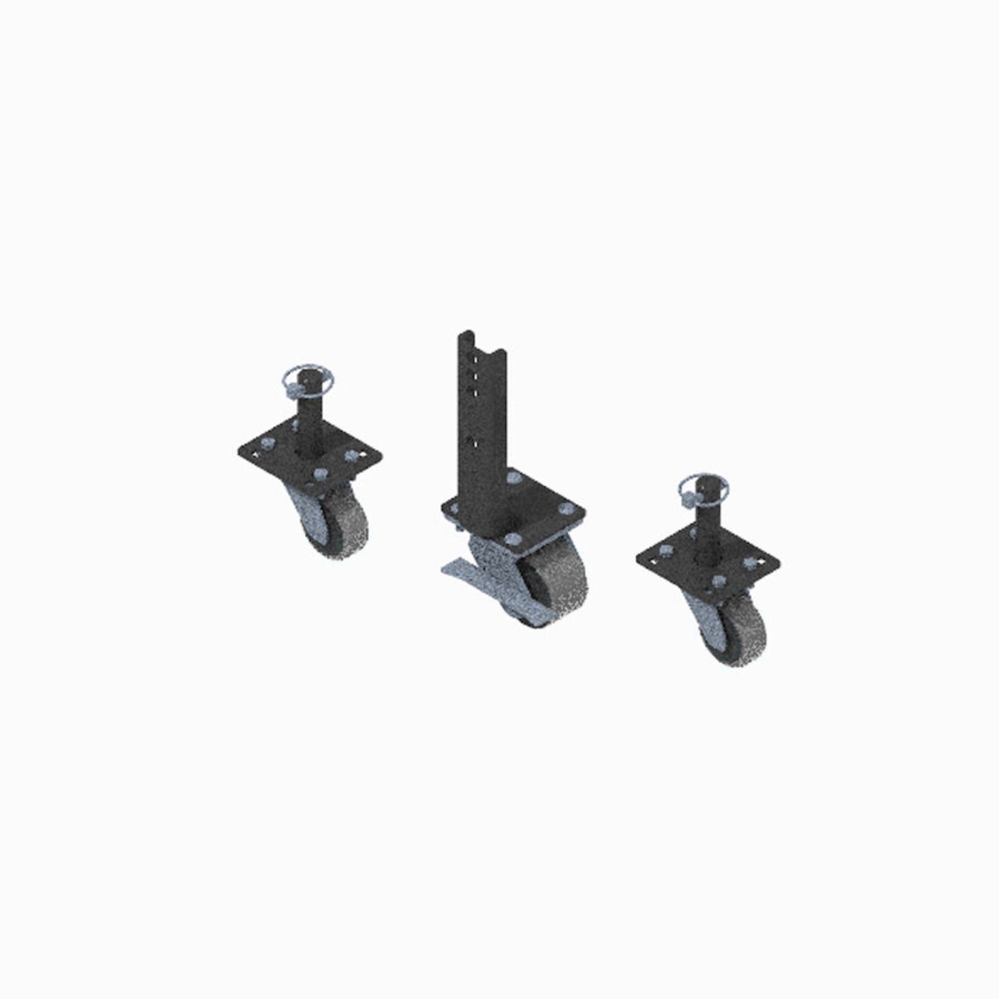 BOSS Straight-Blade Caster Dolly Kit