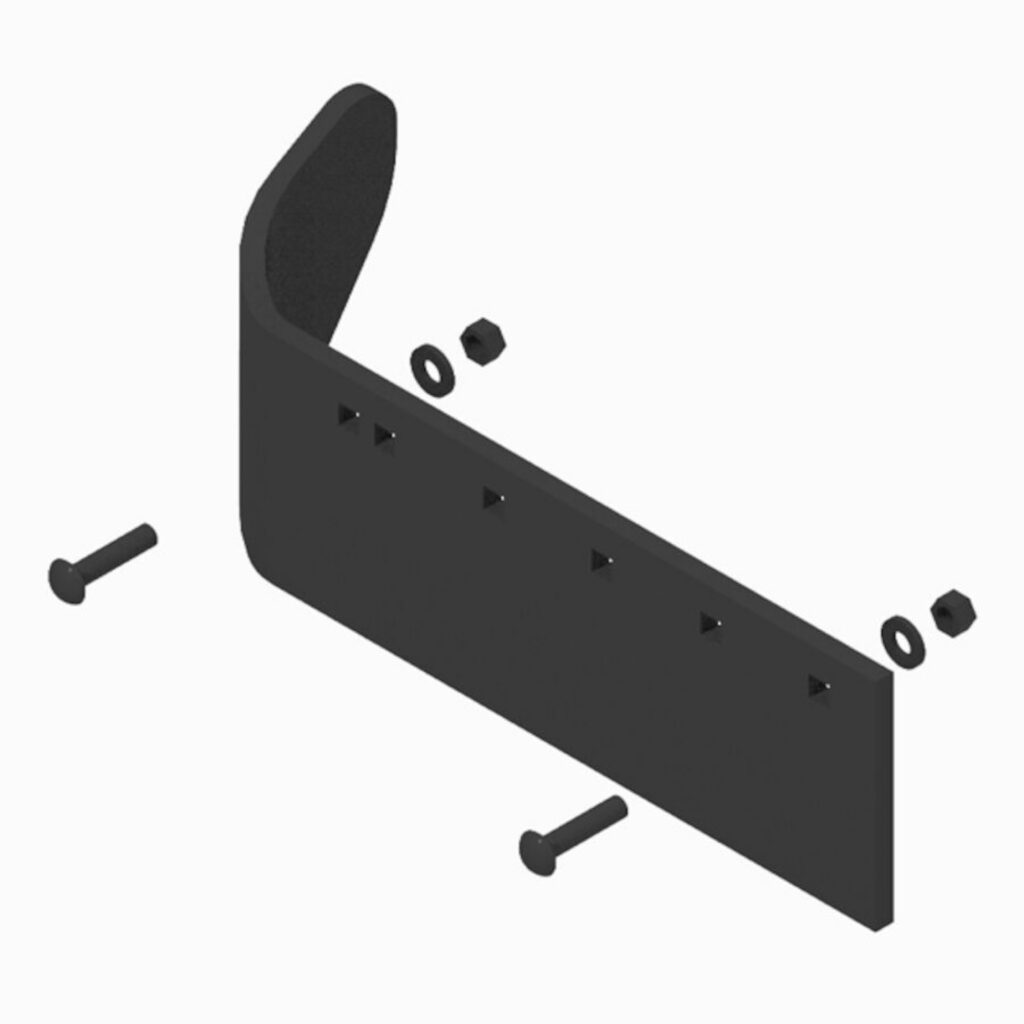 BOSS Straight Blade Curb Guard PS