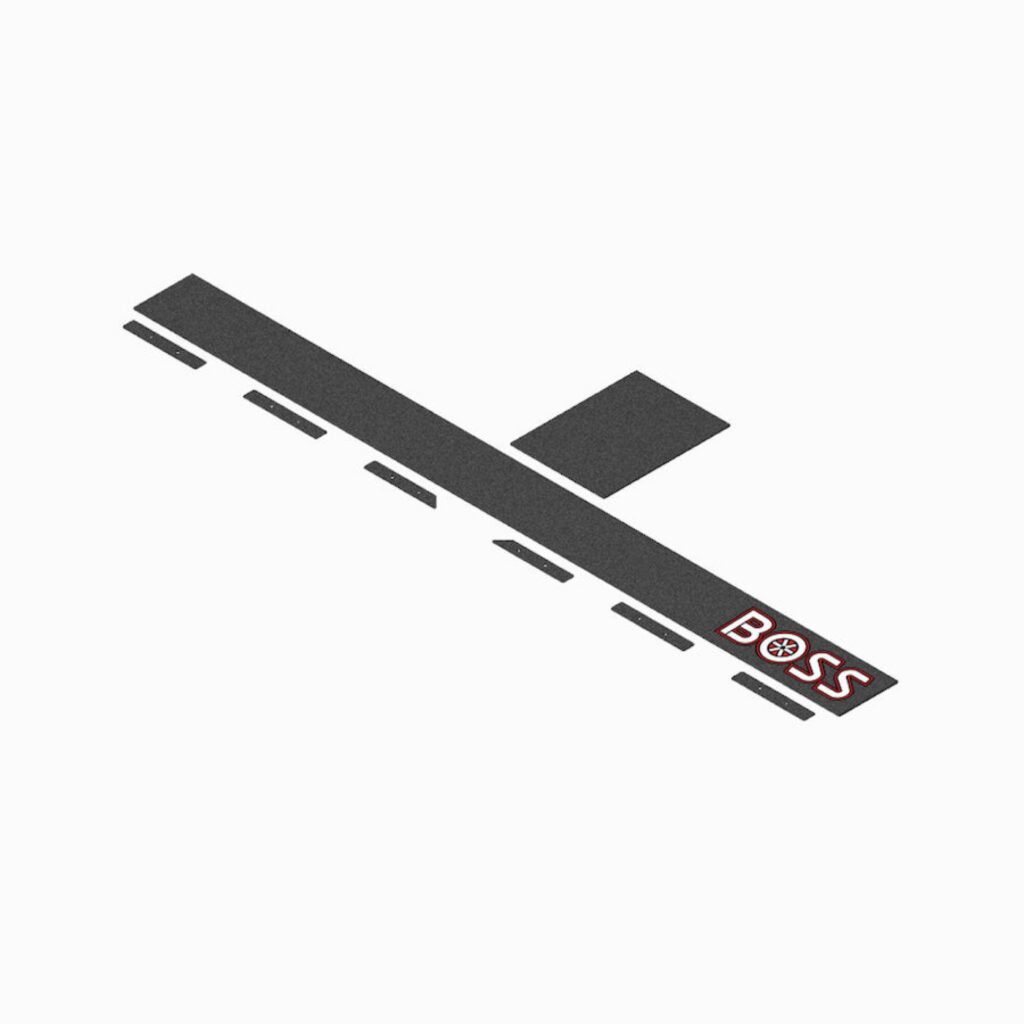 BOSS 7’6″-9’2″ Rubber Snow Deflector Kit