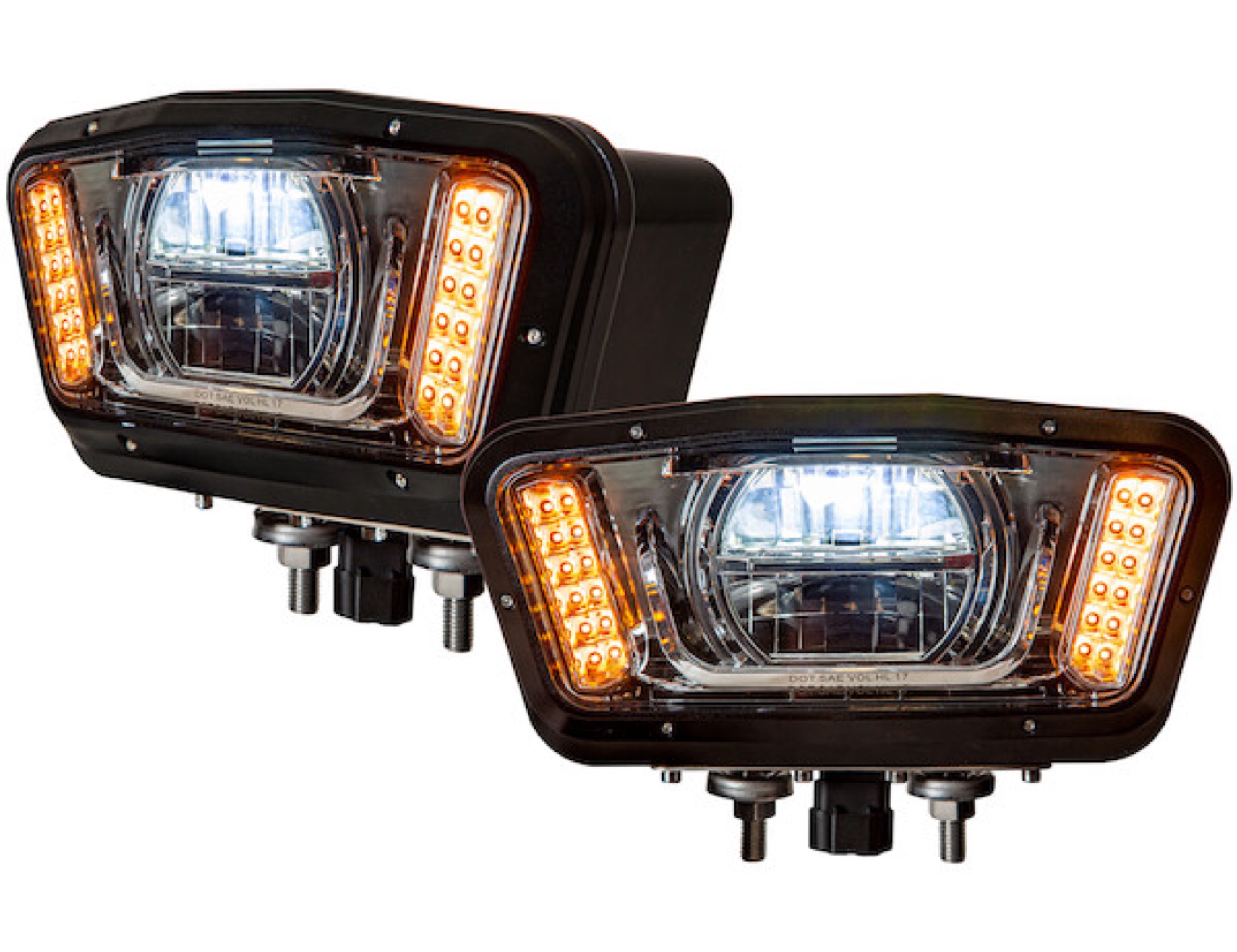 SnowDogg® Heated LED Plow Lights (Pair)